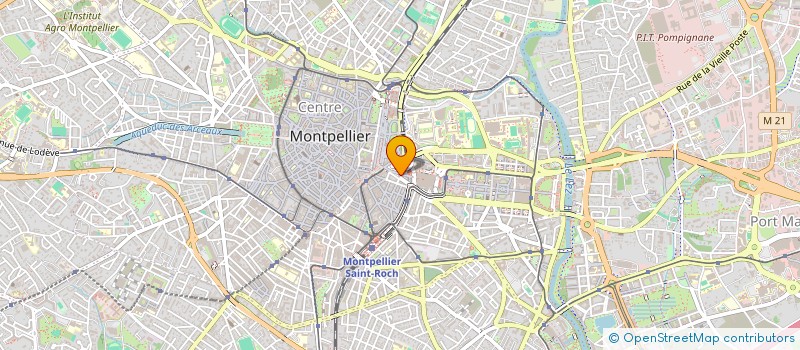 localisation de l'entreprise MONSIEUR GABRIEL WACHE à MONTPELLIER