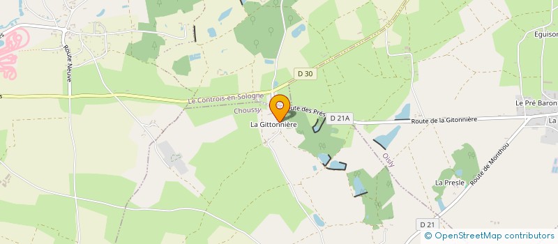 localisation de l'entreprise MONSIEUR GABRIEL WAVELET MARDON  CHOUSSY