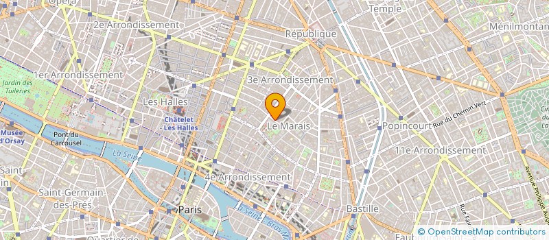 localisation de l'entreprise MONSIEUR GABRIEL WICK  PARIS