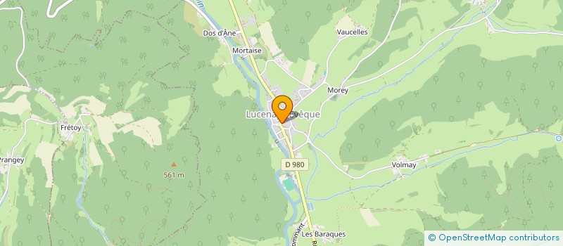 localisation de l'entreprise MONSIEUR GABRIEL WOODCOCK  LUCENAY-L'EVEQUE