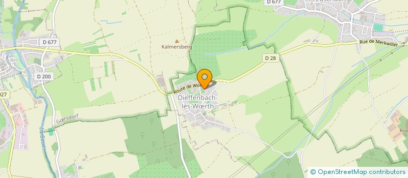 localisation de l'entreprise MONSIEUR GABRIEL ZIEGLER à DIEFFENBACH-LES-WŒRTH