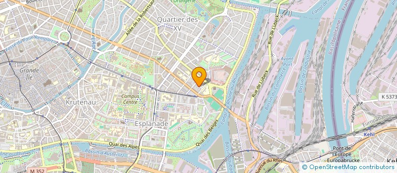 localisation de l'entreprise MONSIEUR GABRIELE FAILLA  STRASBOURG