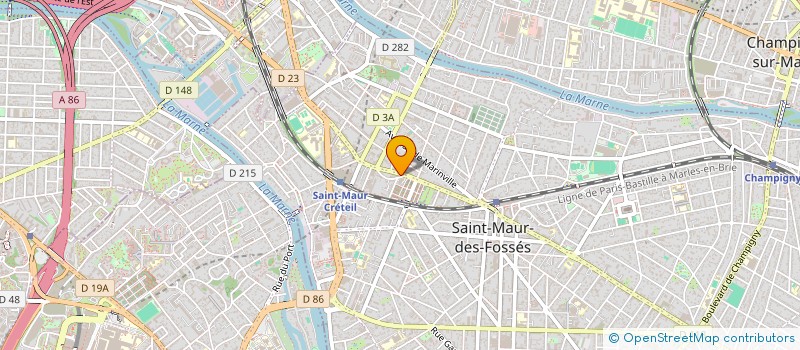 localisation de l'entreprise MONSIEUR GABRIELE GARNIER-FERRARO à SAINT-MAUR-DES-FOSSES