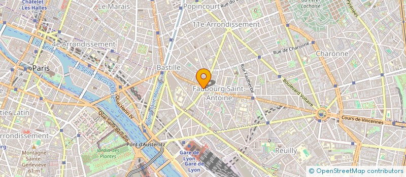 localisation de l'entreprise MONSIEUR GABRIELE GRASSI  PARIS