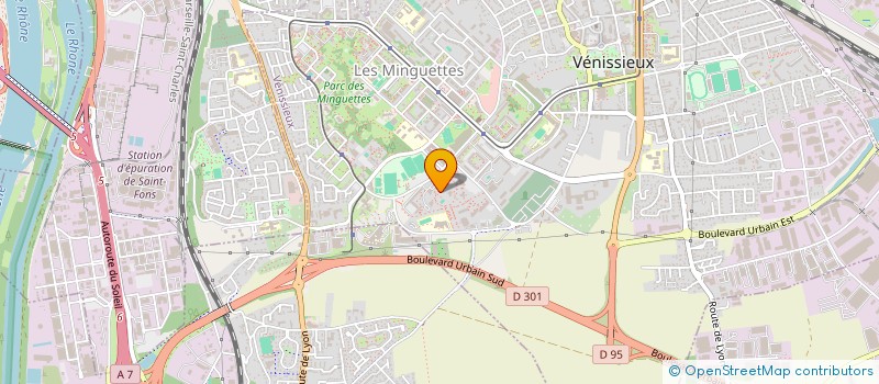localisation de l'entreprise MONSIEUR GABRIELIAN YARAMIS  VENISSIEUX