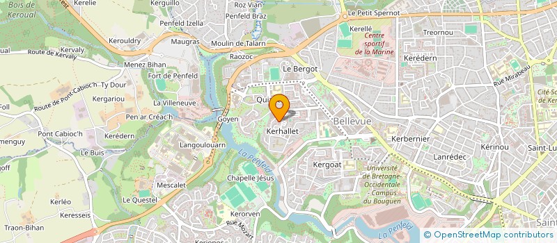 localisation de l'entreprise MONSIEUR GABRIELO BONANNO à BREST