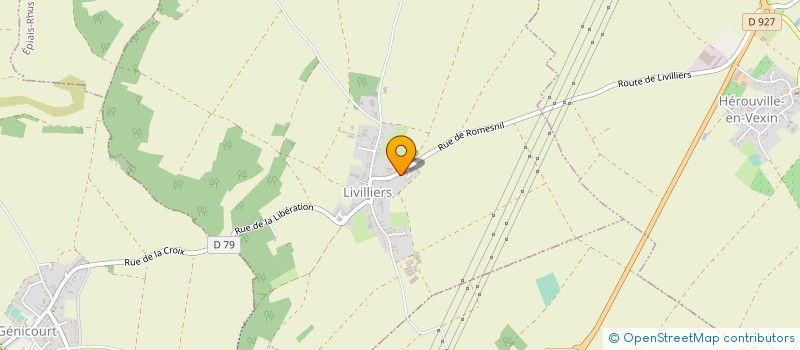 localisation de l'entreprise MONSIEUR GABY ARDIN  LIVILLIERS