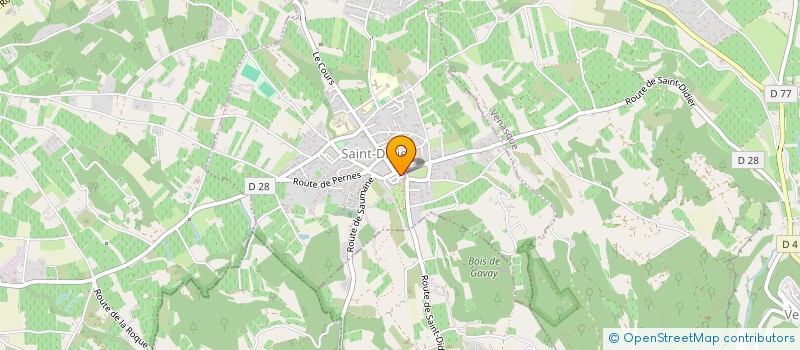 localisation de l'entreprise MONSIEUR GABY BEZERT  VENASQUE