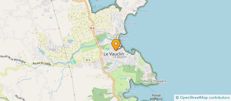 localisation de l'entreprise MONSIEUR GABY VALLEE à LE VAUCLIN