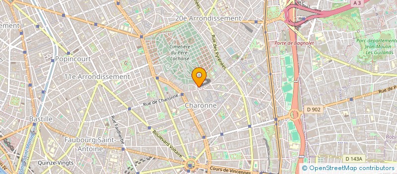 localisation de l'entreprise MONSIEUR GACEN LAGHA  PARIS