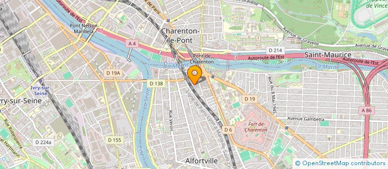 localisation de l'entreprise MONSIEUR GAD BENADIBA  MAISONS-ALFORT