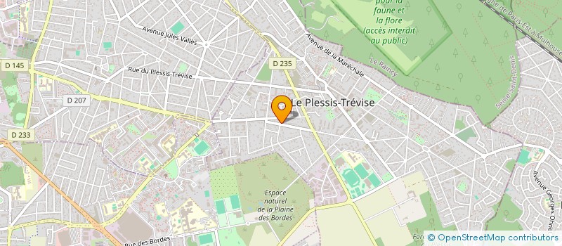 localisation de l'entreprise MONSIEUR GAD DOSSO à LE PLESSIS-TREVISE