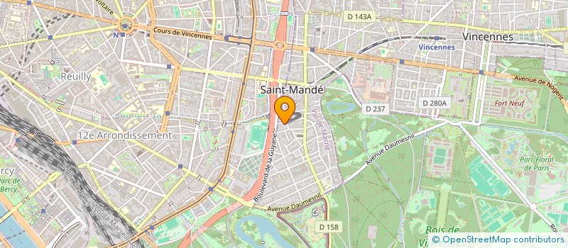 localisation de l'entreprise MONSIEUR GAD NAKACHE  CHARENTON-LE-PONT