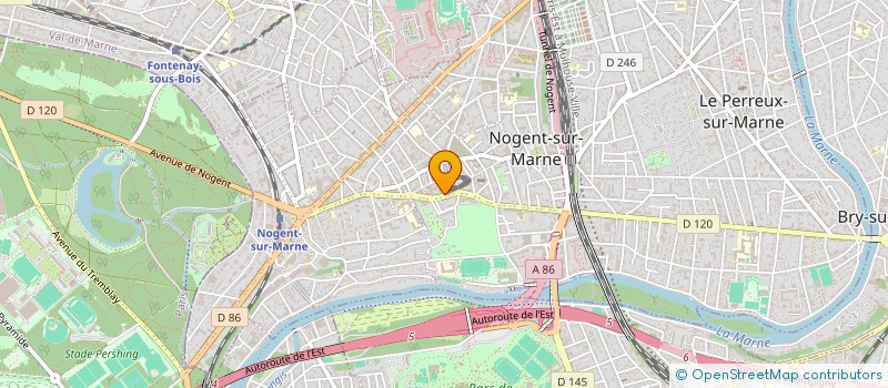 localisation de l'entreprise MONSIEUR GADDOURA MOUSSA ELFADIL  NOGENT-SUR-MARNE