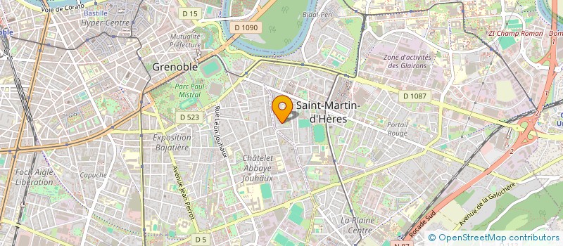 localisation de l'entreprise MONSIEUR GADE GAYE  SAINT-MARTIN-D'HERES