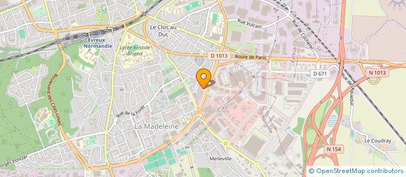 localisation de l'entreprise MONSIEUR GADI MAYAMBA  EVREUX