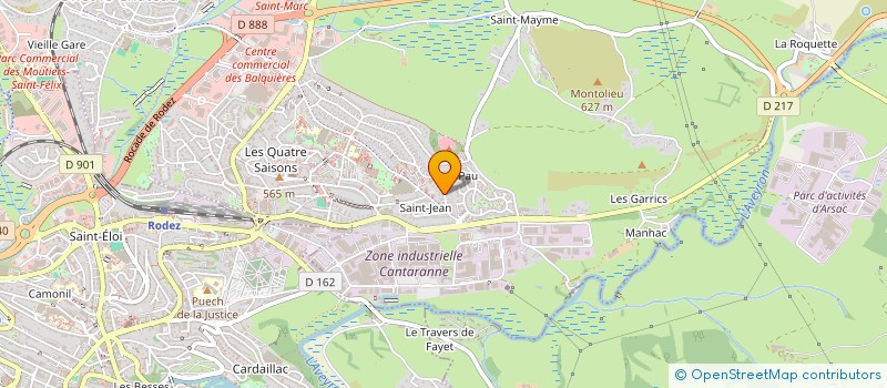 localisation de l'entreprise MONSIEUR GADJI KOURBANAIEV  ONET-LE-CHATEAU