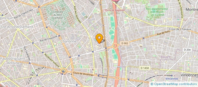 localisation de l'entreprise MONSIEUR GADJI YOUETTO  PARIS