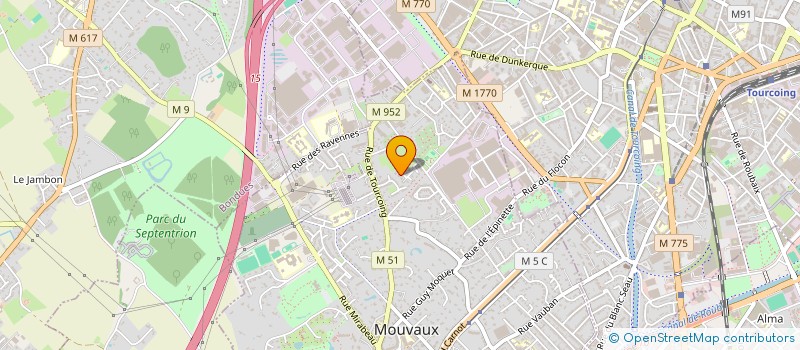 localisation de l'entreprise MONSIEUR GAEL ABOUQUIR  MOUVAUX