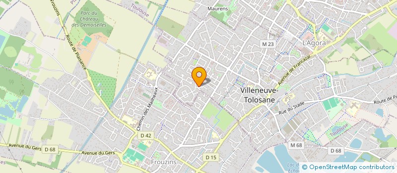 localisation de l'entreprise MONSIEUR GAEL ALCOBENDAS à VILLENEUVE-TOLOSANE