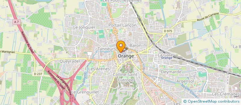 localisation de l'entreprise MONSIEUR GAEL ALVES à ORANGE