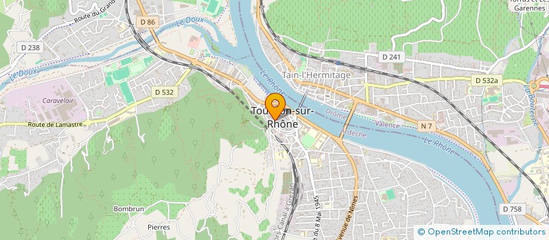 localisation de l'entreprise MONSIEUR GAEL ARMA à TOURNON-SUR-RHONE