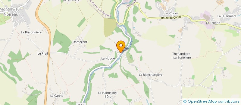 localisation de l'entreprise MONSIEUR GAEL AUBIN  COESMES