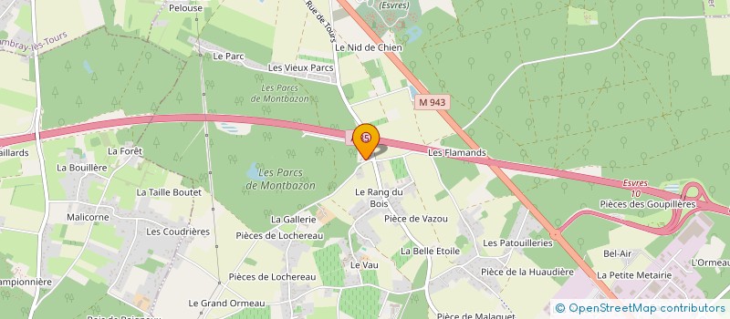 localisation de l'entreprise MONSIEUR GAEL AUGAY  ESVRES