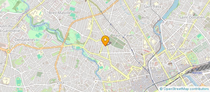 localisation de l'entreprise MONSIEUR GAEL AULANIER à NANTES