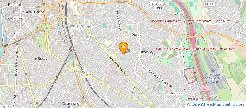 localisation de l'entreprise MONSIEUR GAEL AURIOL à TOULOUSE