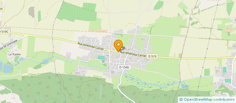 localisation de l'entreprise MONSIEUR GAEL BAGAGE  SILLANS