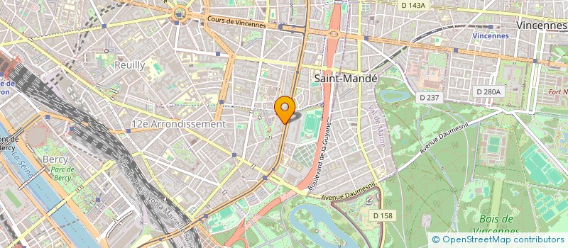 localisation de l'entreprise MONSIEUR GAEL BAILLAU à MONTREUIL