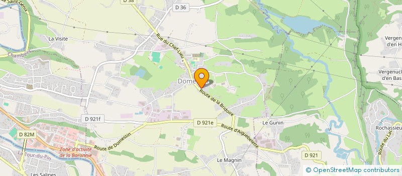 localisation de l'entreprise MONSIEUR GAEL BANASIAK  DOMESSIN