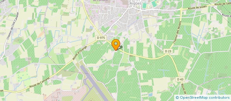 localisation de l'entreprise MONSIEUR GAEL BARRIERE à CAMARET-SUR-AIGUES