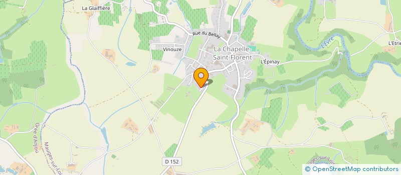 localisation de l'entreprise MONSIEUR GAEL BATAILLE  MAUGES-SUR-LOIRE