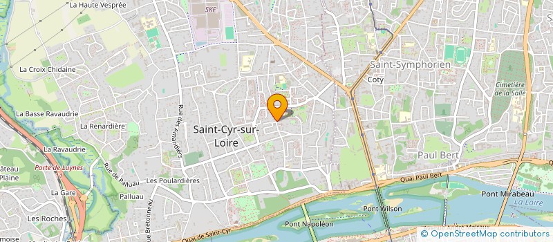 localisation de l'entreprise MONSIEUR GAEL BATHUEL  SAINT-ETIENNE-DE-CHIGNY