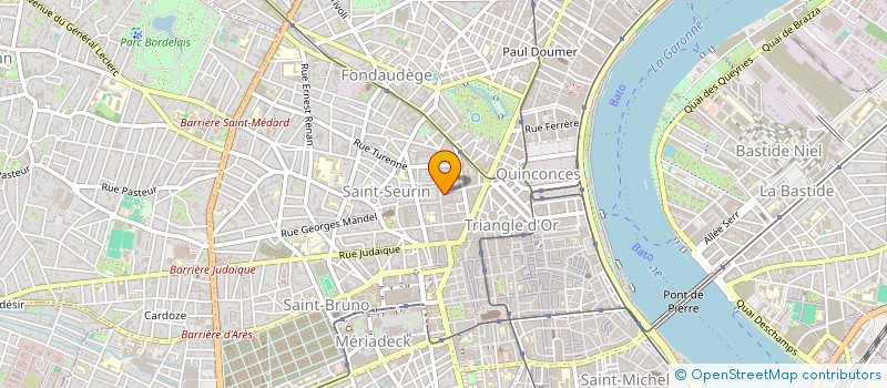 localisation de l'entreprise MONSIEUR GAEL BELIERES  BORDEAUX