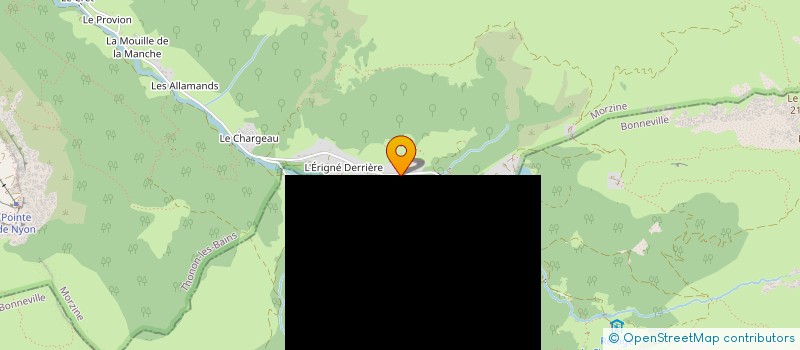 localisation de l'entreprise MONSIEUR GAEL BERGER  MORZINE