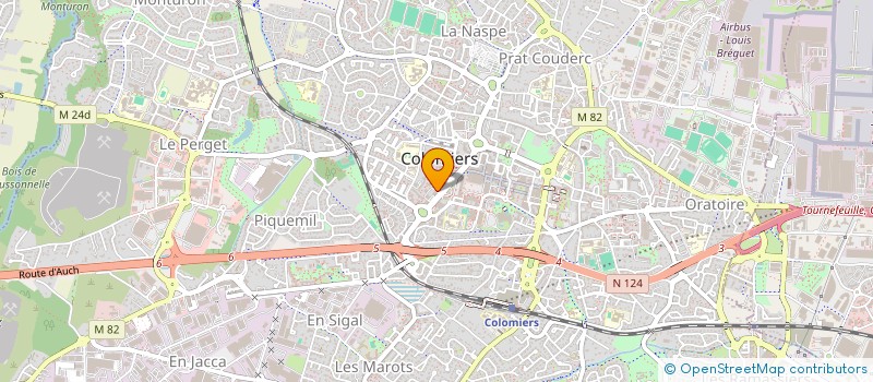 localisation de l'entreprise MONSIEUR GAEL BIROUSTE à COLOMIERS