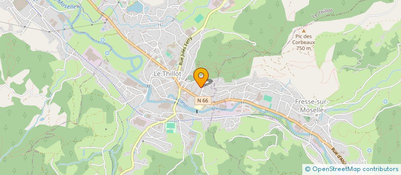 localisation de l'entreprise MONSIEUR GAEL BLUNTZER  RAMONCHAMP