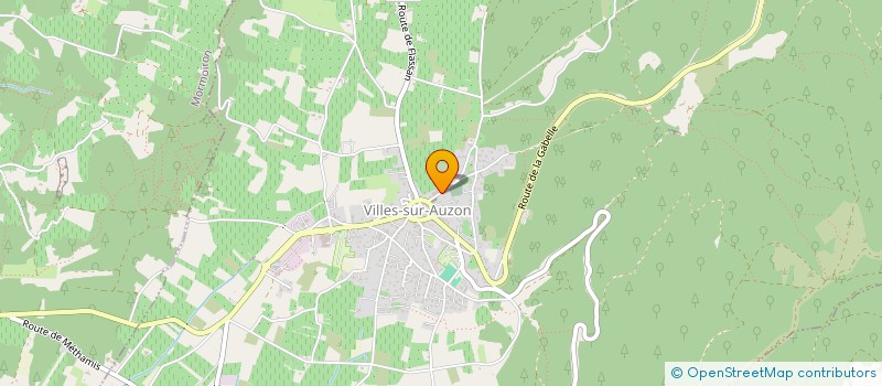 localisation de l'entreprise MONSIEUR GAEL BOEGLIN  VILLES-SUR-AUZON