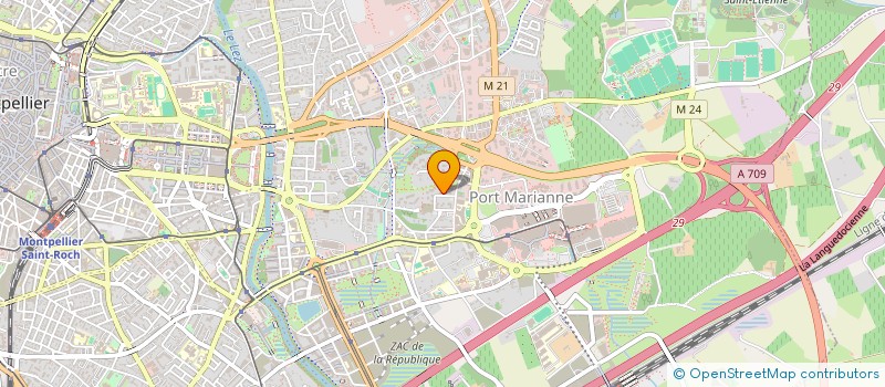 localisation de l'entreprise MONSIEUR GAEL BOIRON à MONTPELLIER