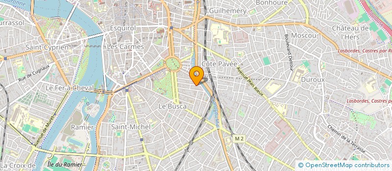 localisation de l'entreprise MONSIEUR GAEL BONNEFON à TOULOUSE