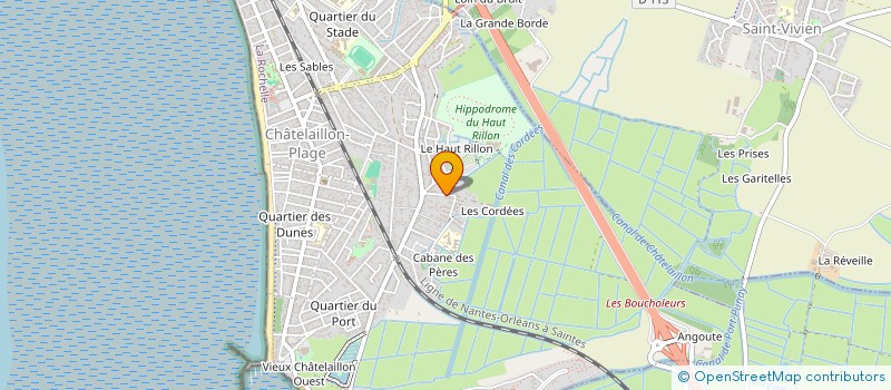 localisation de l'entreprise MONSIEUR GAEL BOUCARD  SAINT-LAURENT-DE-LA-PREE