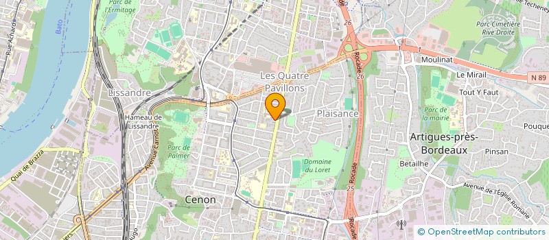 localisation de l'entreprise MONSIEUR GAEL BOUFFIERE  GRASSE