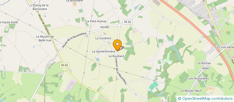 localisation de l'entreprise MONSIEUR GAEL BOUSSE à ORVAULT