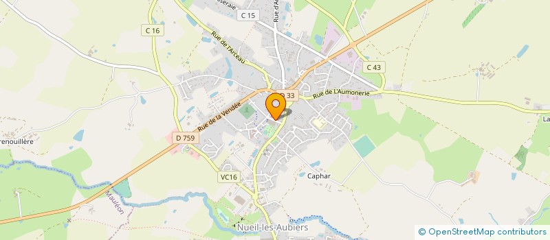 localisation de l'entreprise MONSIEUR GAEL BOUSSEAU à LE PIN