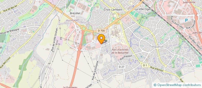 localisation de l'entreprise MONSIEUR GAEL BOUTELEUX à TREGUEUX