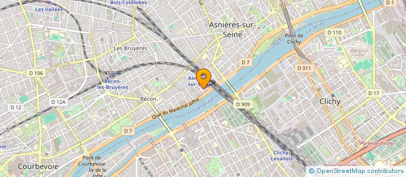 localisation de l'entreprise MONSIEUR GAEL BRAHIMI à ASNIERES-SUR-SEINE