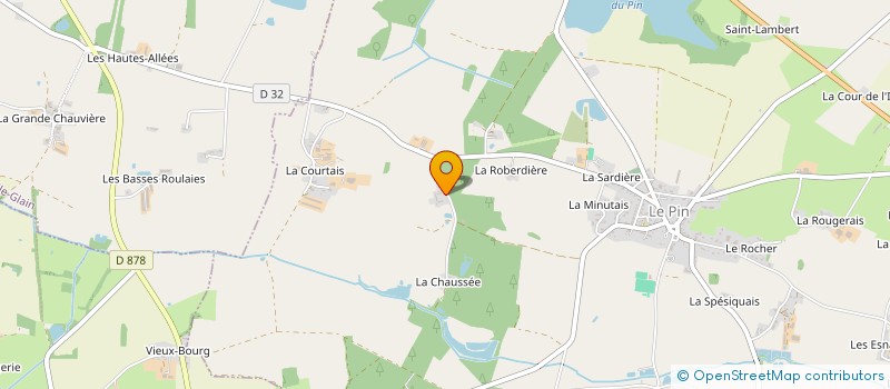 localisation de l'entreprise MONSIEUR GAEL BREGER à VALLONS-DE-L'ERDRE